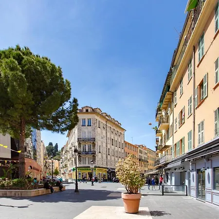 아파트 #4 Papon Parking Climatise Terrasse & Wifi 5mins A Pieds Du Vieux 니스